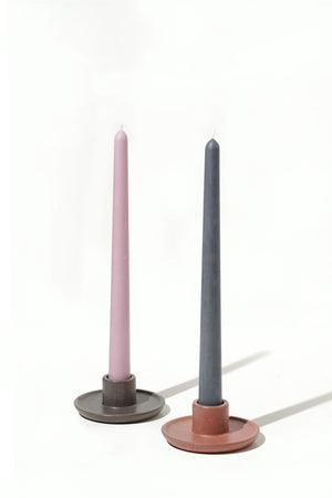 Ebb & Flow Mesa Concrete Candle Holder (Briar Rose)