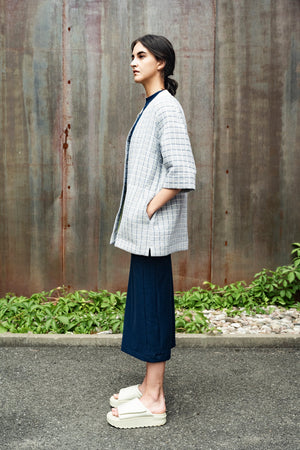 BODYBAG by Jude Kyoto Jacket (Tiles Blue, Tiles Cream)