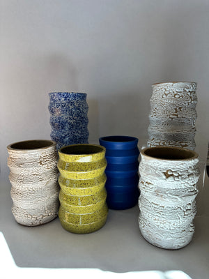Jae Polgar Ceramics Zig Zag Vase