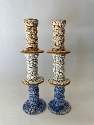 Jae Polgar Ceramics Bubble Candle Holders