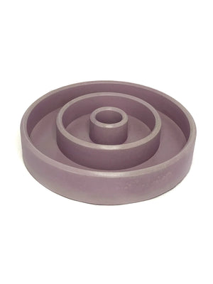 Ebb & Flow Ondas Concrete Candle Holder/Catch All (Lavender)