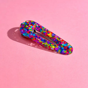 Night Moves Atelier Glitter Hair Clip Barrette in Midsommar is for Lovers