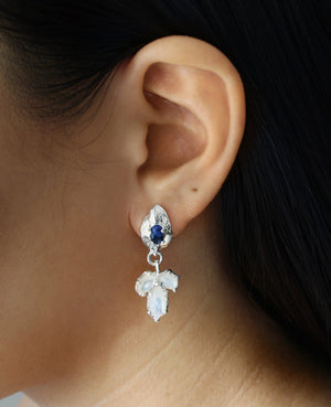 ORA-C Eat My Berries Winter Earrings (Sterling Silver)