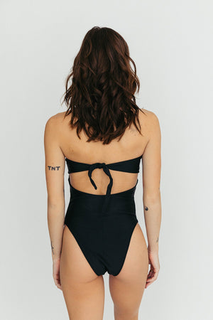 The Saltwater Collective Maya One-Piece (Black)