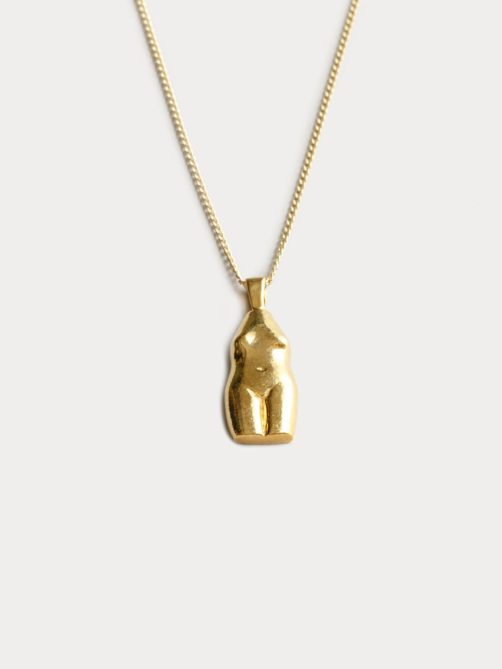 Wolf Circus The Woman Vase Necklace (Gold)