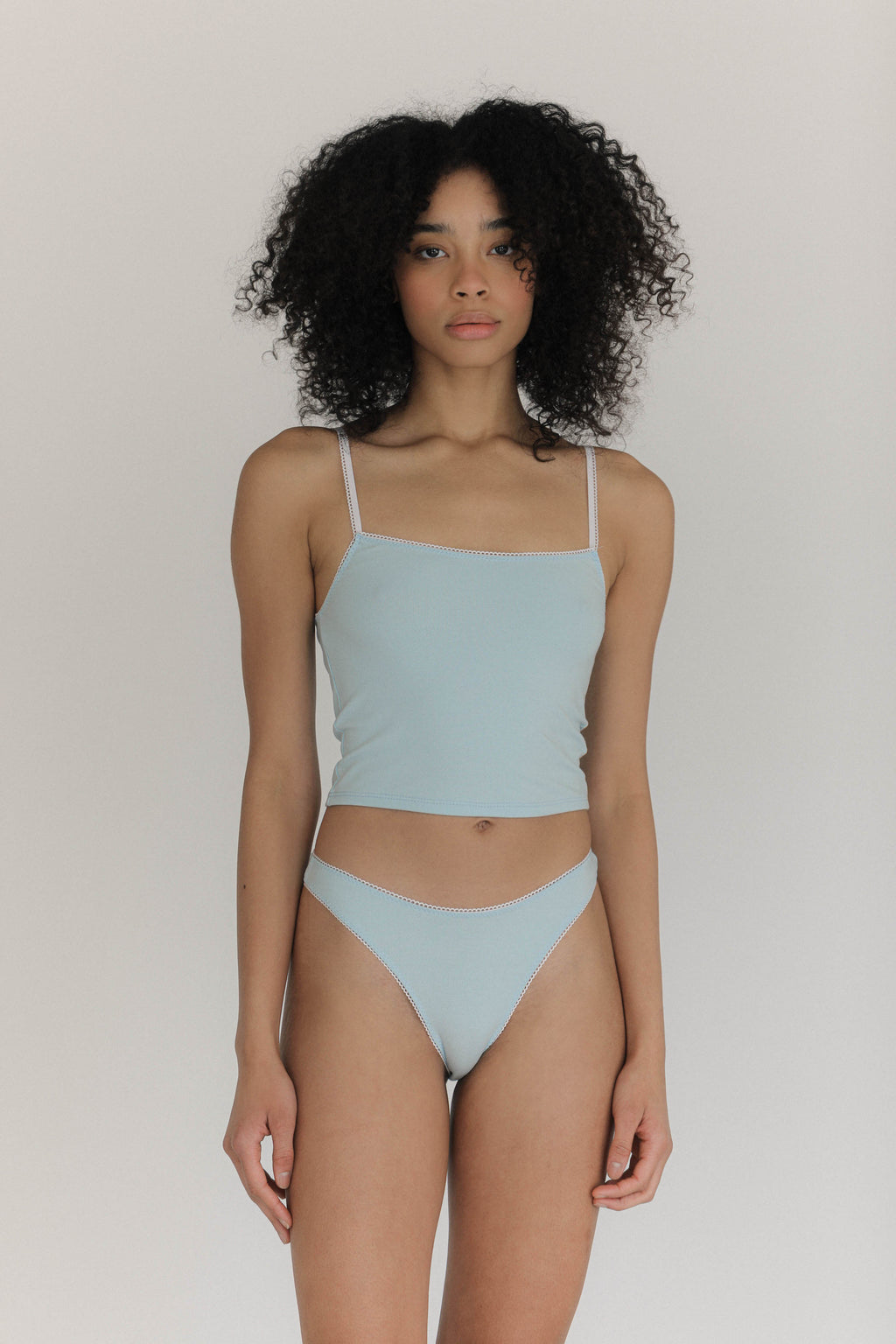 The Saltwater Collective Bamboo Thong (Sky)